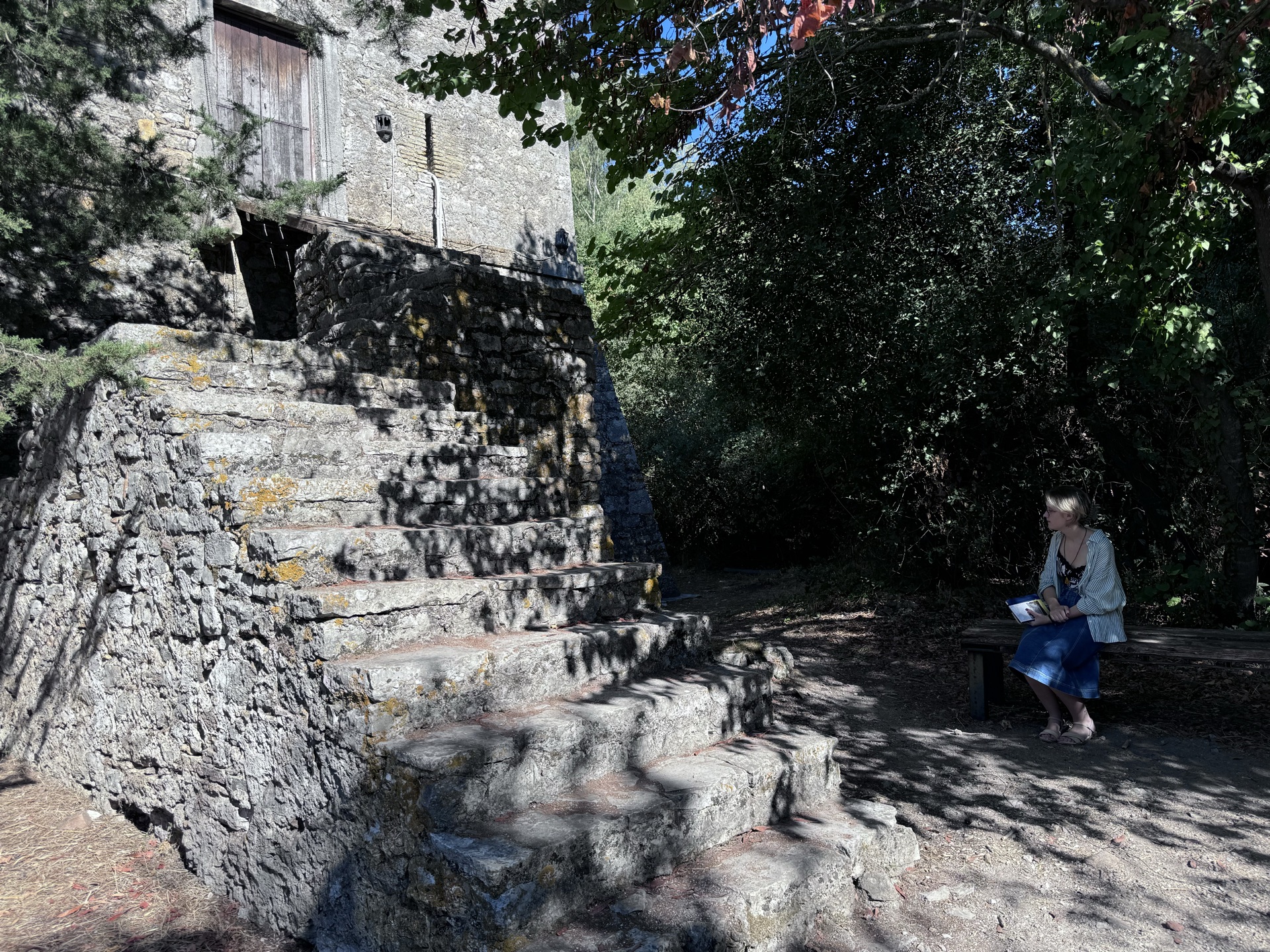 Ancient stonework at Butrint